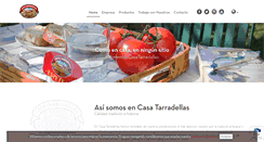 Desktop Screenshot of casatarradellas.es